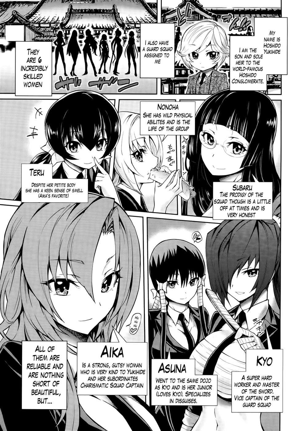 Hentai Manga Comic-Harem Butai wa Boku wo Shaburi Tsukusu-Chapter 5-1
